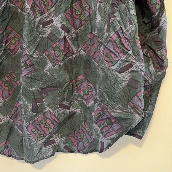 Pasha | Vintage Silk Button Up Shirt - Picture 12 of 13
